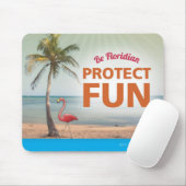Seien Sie schützen Spaß-Mausunterlage Florida Mousepad (Mit Mouse)