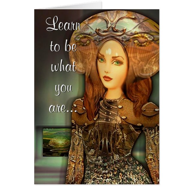 Seien Sie selbst anpassbar (Vorne)