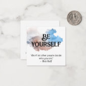 *~* SEIEN SIE SELBST AP62 Bob Goff Flat Note Card Mitteilungskarte (Vorderseite/Rückseite Beispiel)