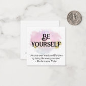 *~* SEIEN SIE SELBST AP62 Buckminster Flat Note Ca Mitteilungskarte (Vorderseite/Rückseite Beispiel)