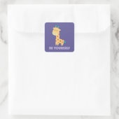 Seien Sie selbst Aufkleber (Tasche)