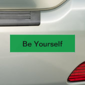 Seien Sie selbst Autoaufkleber (Auf Auto)