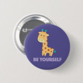 Seien Sie selbst Button (Vorne & Hinten)