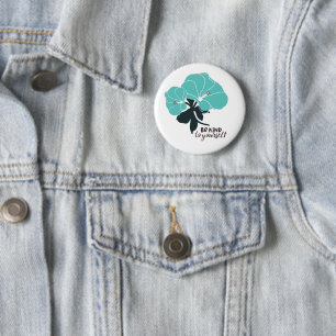 Seien Sie selbst freundlich ・ 2,25″ Round Button