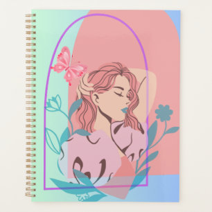 Seien Sie selbst Illustratorin Planer