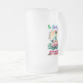 Seien Sie selbst Inspiriert die anderen Mattglas Bierglas (VorderseiteRechts)