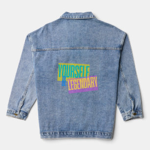 Seien Sie selbst Jeansjacke