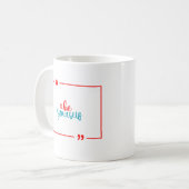 Seien Sie selbst Kaffeetasse (Vorderseite Links)