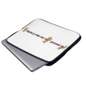 Seien Sie selbst Laptopschutzhülle (Vorne Knopf)