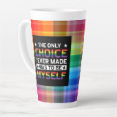 Seien Sie selbst Milchtasse (Linke Ecke)