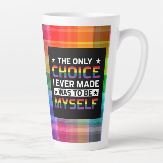 Seien Sie selbst Milchtasse (Rechts)