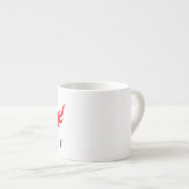 Seien Sie selbst - Minimalistisches Angebotsdesign Espressotasse (Vorderseite Rechts)