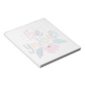 Seien Sie selbst | Pastell - Blume Notizblock (angewinkelt)