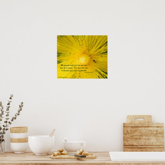 Seien Sie selbst Poster (Küche)