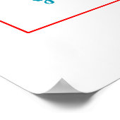 Seien Sie selbst Poster (Ecke)
