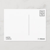 Seien Sie selbst Postkarte (Rückseite)