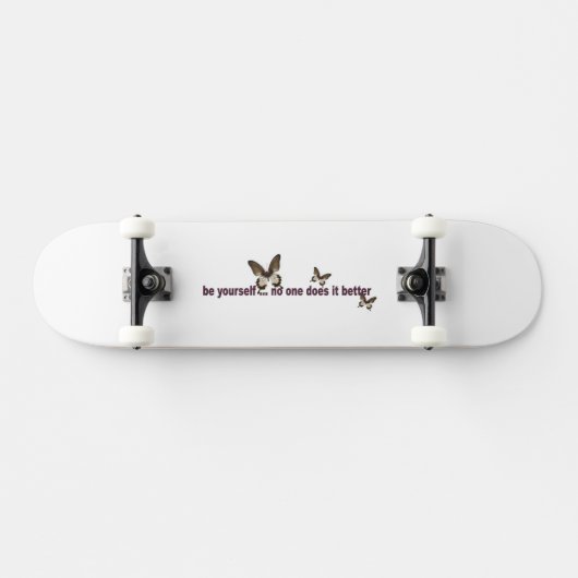 Seien Sie selbst Skateboard (Horizontal)