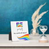 Seien Sie selbst Tabletop Plaque Fotoplatte (InSitu)