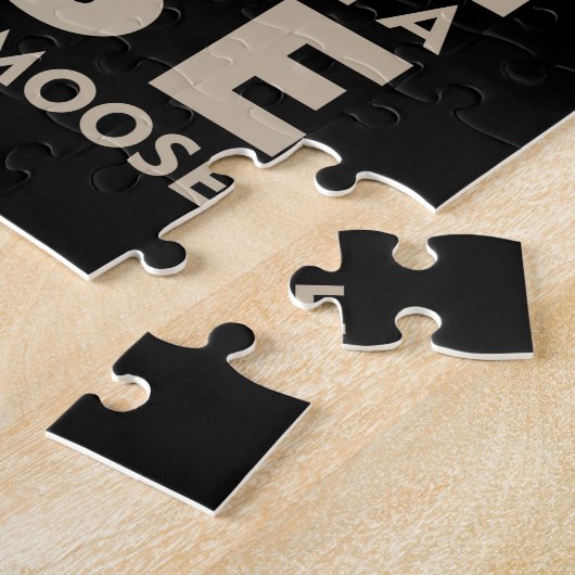 Seien Sie selbst, wenn Sie kein Elch sein können,  Puzzle (Seite)