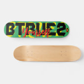 SEIEN SIE SICH 2 JMT 7 3/4" Skateboard Deck. (Horizontal)
