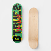 SEIEN SIE SICH 2 JMT 7 3/4" Skateboard Deck. (Vorderseite)