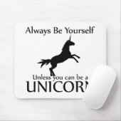 Seien Sie sich Einhorn Mousepad (Mit Mouse)