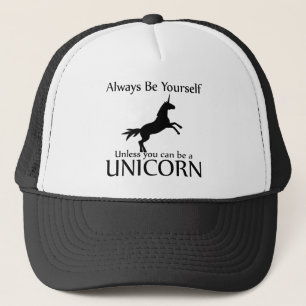 Seien Sie sich Einhorn Truckerkappe