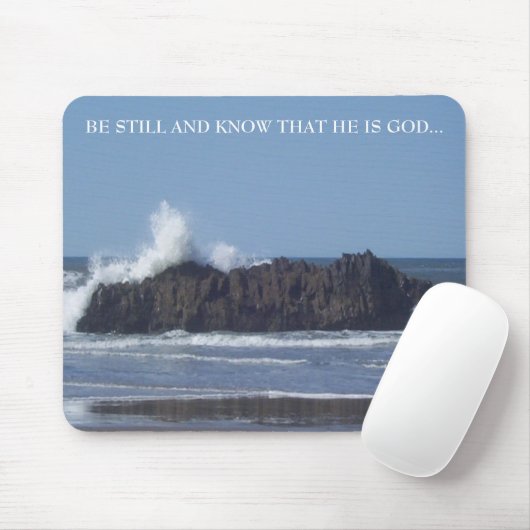 Seien Sie sich immer noch bewusst, dass er Gott-Ma Mousepad (Mit Mouse)