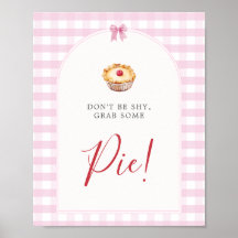 SEIEN SIE SICH NICHT, GRABEN SIE EIN PIE-Zeichen