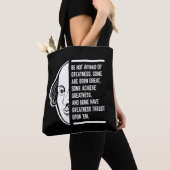 Seien Sie sich nicht vor einem Zitat von Shakespea Tasche (Von Nahem)
