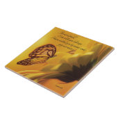 Seien Sie sich nicht vor religiösen Schmetterlinge Fliese (Seite)