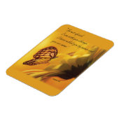 Seien Sie sich nicht vor religiösen Schmetterlinge Magnet (Linke Seite)