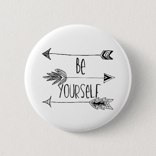 Seien Sie sich Pfeile Button (Vorderseite)