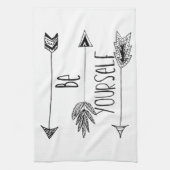 Seien Sie sich Pfeile Handtuch (Vertikal)