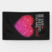 Seien Sie sicher, gesegnet, Sie sind geliebt®-mark Banner (Horizontal)