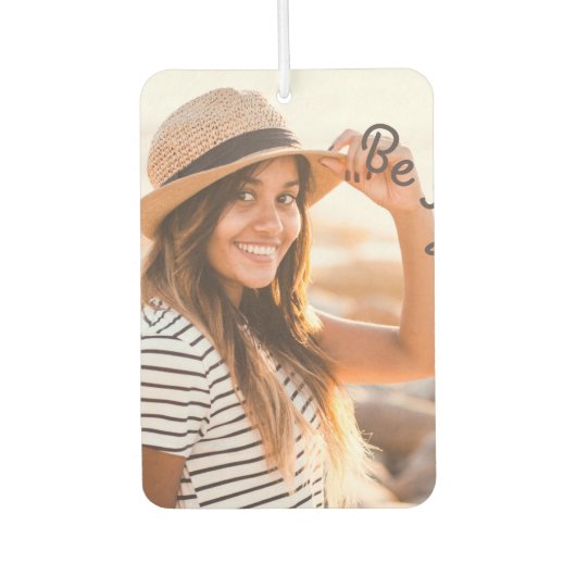 Seien Sie sicher in Beschriftung und Personalisier Autolufterfrischer (Vorderseite)