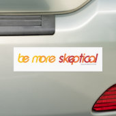 Seien Sie skeptischerer Autoaufkleber (Auf Auto)