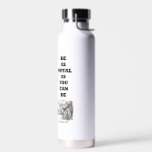 Seien Sie so königlich wie Sie wunderland beraten  Trinkflasche (Links)