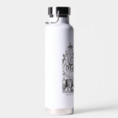 Seien Sie so königlich wie Sie wunderland beraten  Trinkflasche (Rechts)