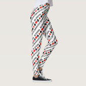 Seien Sie Social Play Bridge Vier-Card-Anzug Berat Leggings (Rechts)