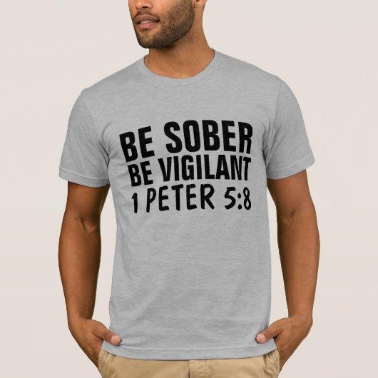 SEIEN SIE SOFORT, DASS CHRISTLICHE T - Shirt (Vorderseite)