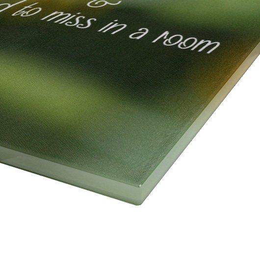 Seien Sie Sonnenblume Schneidebrett (Ecke)