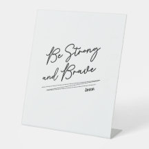 Seien Sie stark Christliche Bibelverse-Schrift