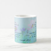 Seien Sie stark, fürchten Sie sich nicht, Isaiah 3 Kaffeetasse (Mittel)