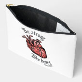 Seien Sie stark, nehmen Sie das Herz Zubehörtasche (Offen)