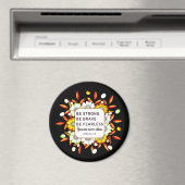 Seien Sie stark, ohne Angst - Bibel Verse Magnet (In Situ (Geschirrspüler))