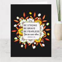 Seien Sie stark, ohne Angst - Bibelverse