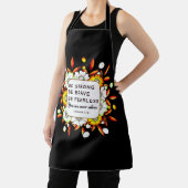 Seien Sie stark, ohne Angst - Bibelverse Schürze (InSitu)