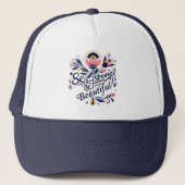 Seien Sie stark, schön. Truckerkappe (Vorderseite)