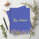 Seien Sie stark und frei wie Wildblumen | Wildblum Notizblock